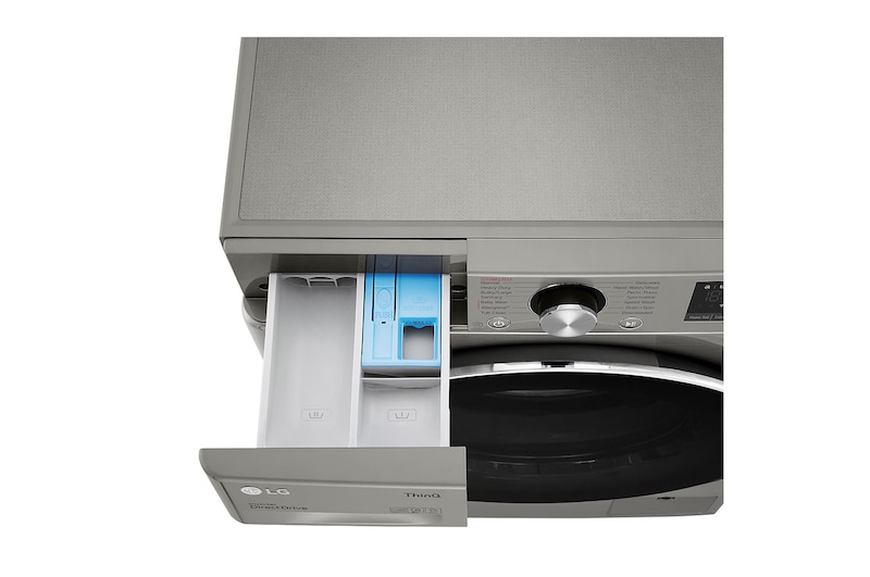 LG 2.6 cu.ft. Capacity AI DD™ Front Load Washer, WM1455HPA