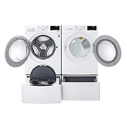 LG 5.2 cu. ft. Ultra Large Smart Wi-Fi Enabled Front Load Washer, WM3090CW