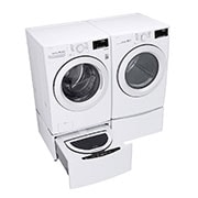 LG 5.2 cu. ft. Ultra Large Smart Wi-Fi Enabled Front Load Washer, WM3090CW