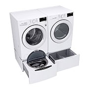 LG 5.2 cu. ft. Ultra Large Smart Wi-Fi Enabled Front Load Washer, WM3090CW