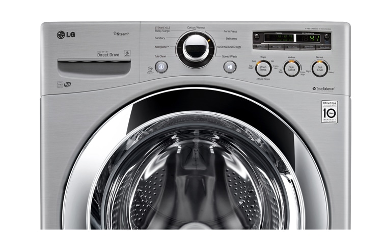 LG 4.6 cu.ft. Ultra Large Capacity SteamWasher™ with 6Motion™ Technology, WM3250HVA