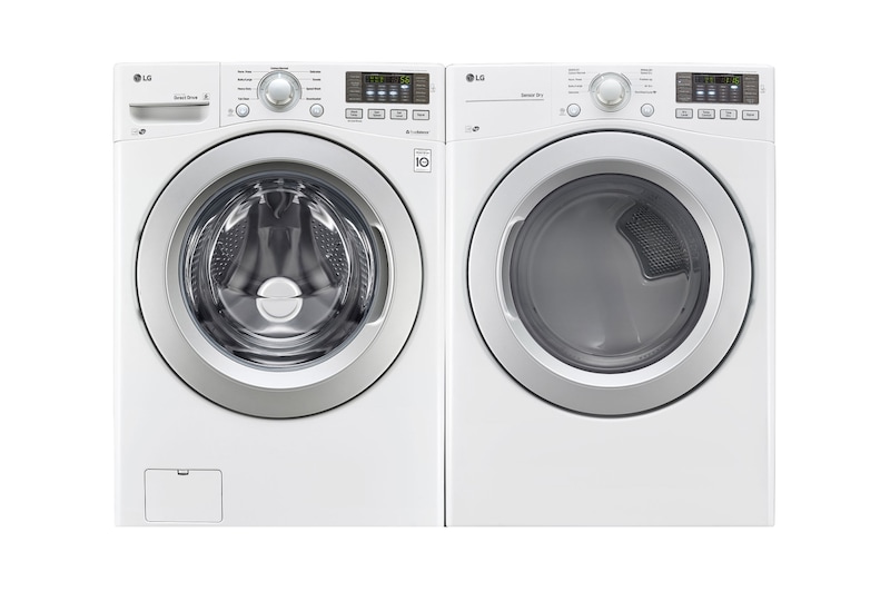 LG 5.2 cu. ft. Ultra Large Capacity Washer with 6Motion™ Technology , WM3270CW
