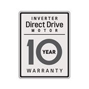 10 Year Warranty on Inverter DirectDrive Motor