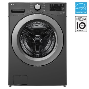 Front view of 5.8 cu. ft Mega Capacity Front Load Washer with 6Motion® Technology WM3470CM