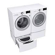 LG 5.2 cu. ft. Ultra Large Smart Wi-Fi Enabled Front Load Washer, WM3500CW