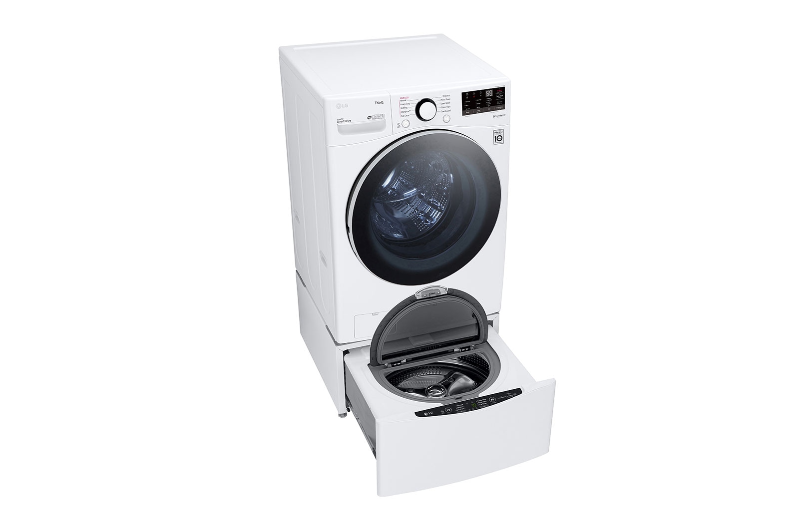 LG 5.2 cu.ft. Ultra Large Capacity Front Load Washer with AI DD™, WM3600HWA