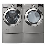 LG 5.2 cu. ft. Ultra Large Smart Wi-Fi Enabled Front Load Washer, WM3700HVA