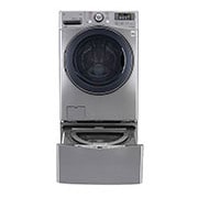 Front view of 5.2 cu.ft. Ultra Large Capacity Washer with NeveRust™ Stainless Steel Drum  WM3770HVA