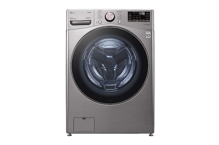 LG 5.2 cu.ft. Ultra Large Capacity Front Load Washer with AI DD™, WM3850HVA