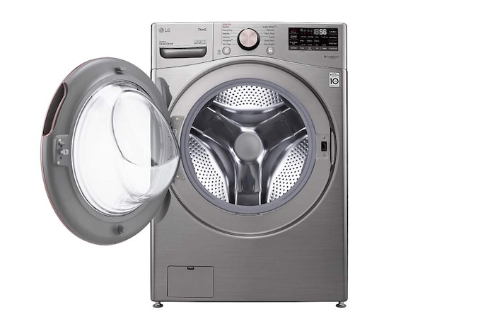 LG 5.2 cu.ft. Ultra Large Capacity Front Load Washer with AI DD™, WM3850HVA