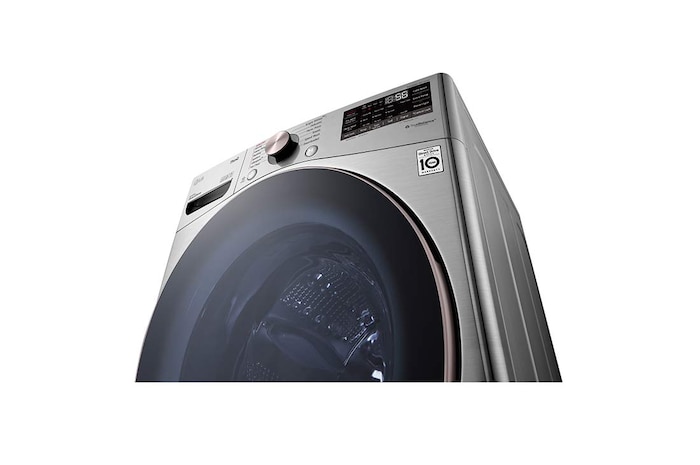 LG 5.2 cu.ft. Ultra Large Capacity Front Load Washer with AI DD™, WM3850HVA