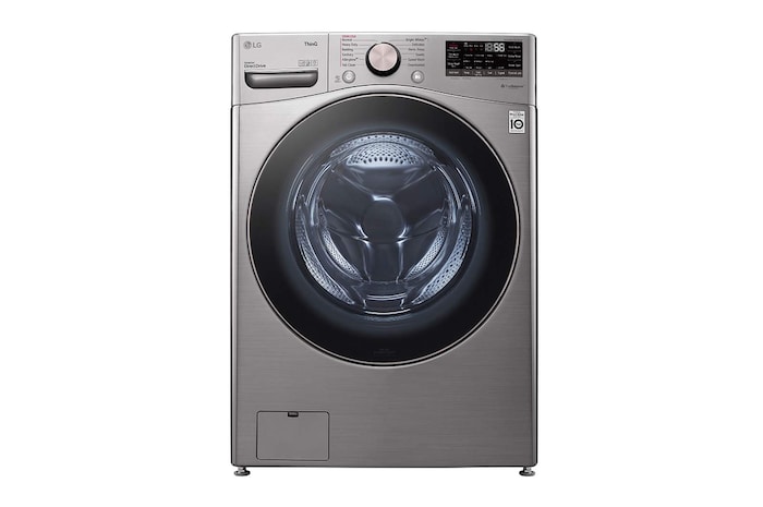 Front view of 5.2 cu.ft. Ultra Large Capacity Front Load Washer with AI DD™, WM3850HVA