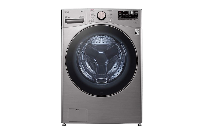 LG 5.2 cu.ft. Ultra Large Capacity Front Load Washer with AI DD™, WM3850HVA