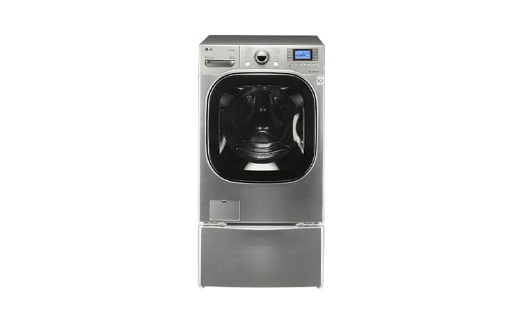 Front view of 4.8 cu.ft. Ultra-Capacity SteamWasher™ with 6Motion™ Technology WM3875HVCA