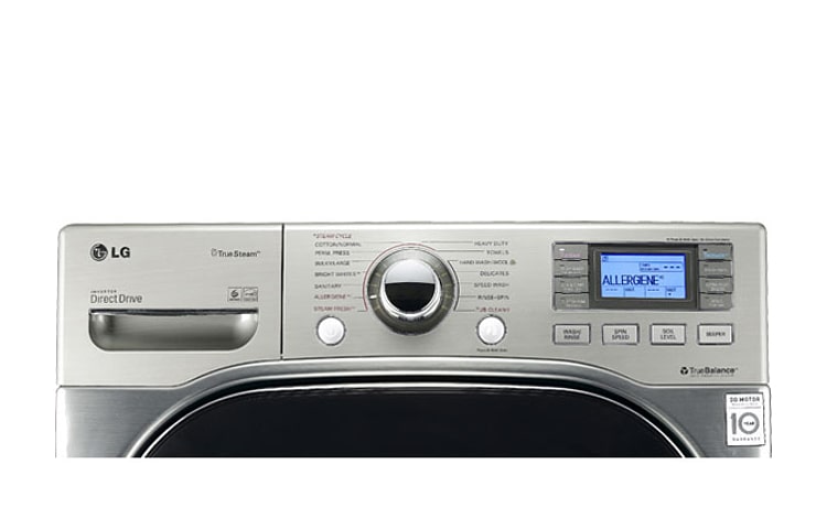 LG 4.8 cu.ft. Ultra-Capacity SteamWasher™ with 6Motion™ Technology, WM3875HVCA