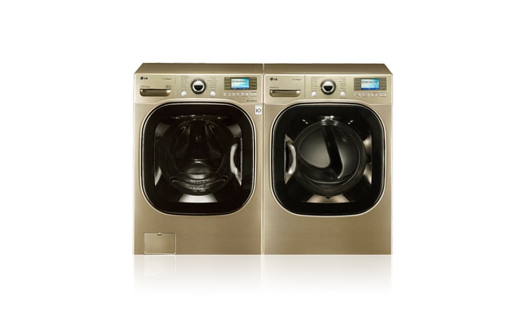 LG 4.8 cu.ft. Ultra-Capacity SteamWasher™ with 6Motion™ technology and Color LCD Display, WM3885HCCA