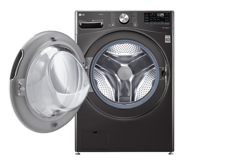 LG 5.2 cu.ft. Ultra Large Capacity Front Load Washer with AI DD™, WM4100HBA