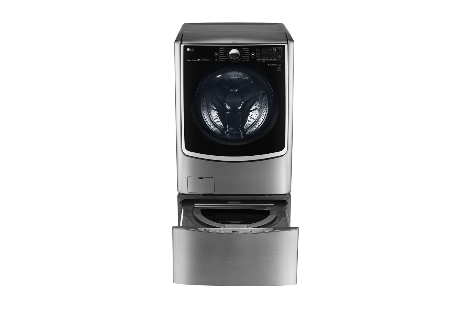 Front view of 5.2 cu.ft. Ultra Large Capacity w/ On-Door Control Panel &amp; TurboWash® WM5000HVA