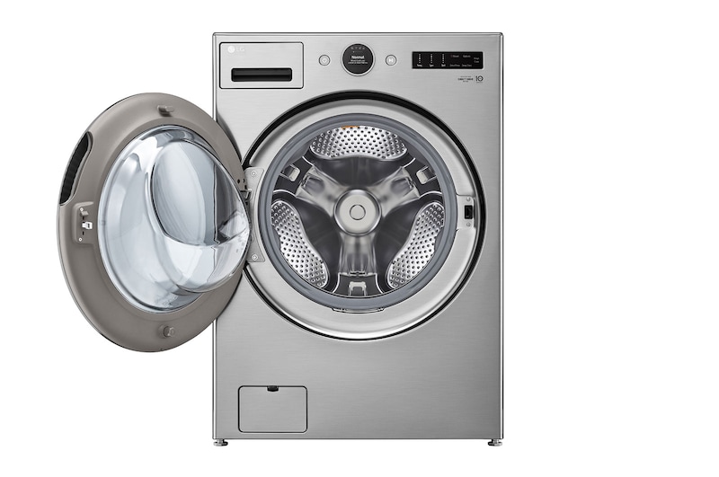 LG 5.2 cu. ft. Capacity Smart Front Load ENERGY STAR<sup>®</sup> Washer with TurboWash<sup>®</sup> 360° and AI DD<sup>®</sup> Built-In Intelligence, WM5500HVA