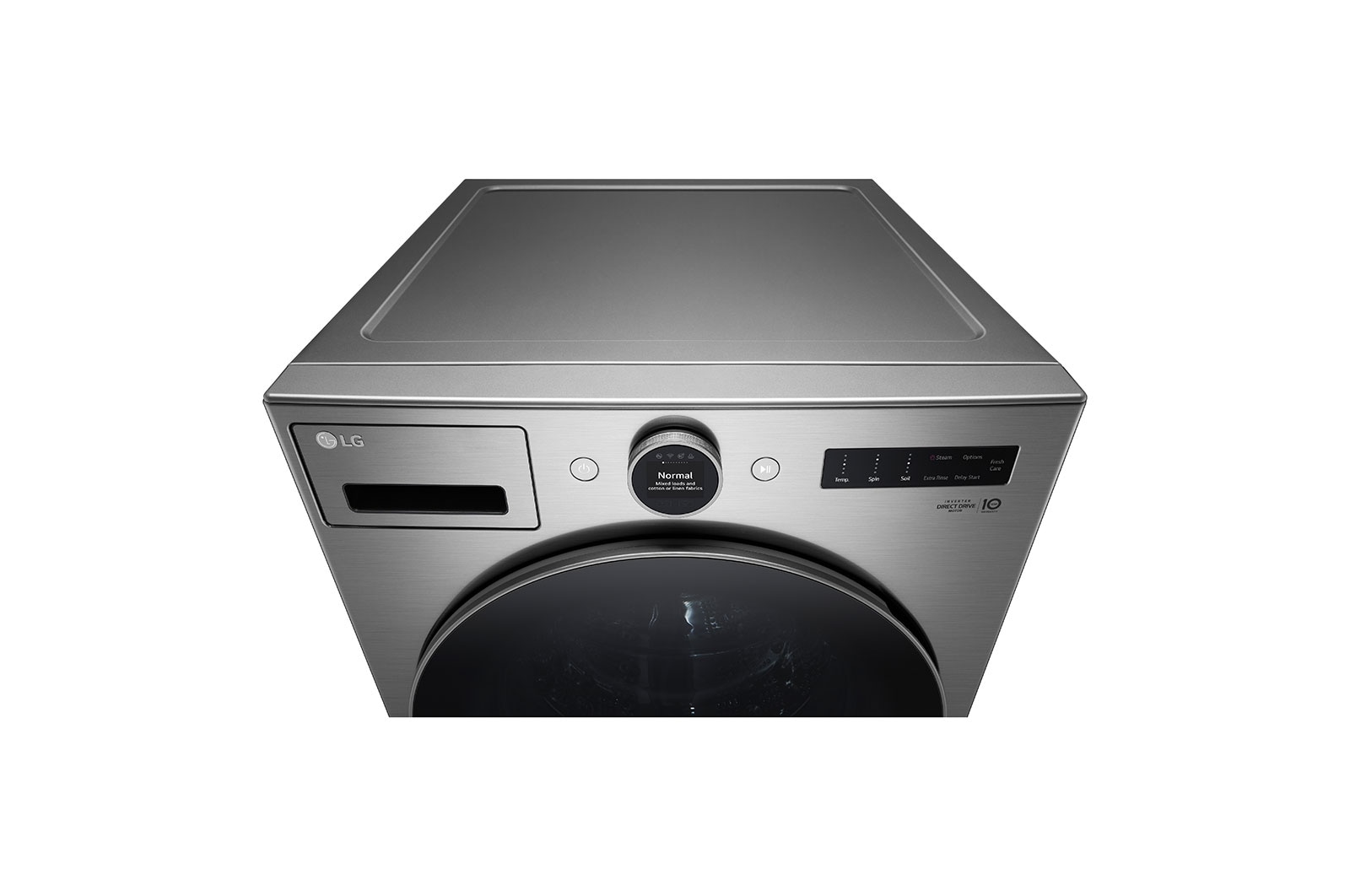 LG 5.2 cu. ft. Capacity Smart Front Load ENERGY STAR<sup>®</sup> Washer with TurboWash<sup>®</sup> 360° and AI DD<sup>®</sup> Built-In Intelligence, WM5500HVA