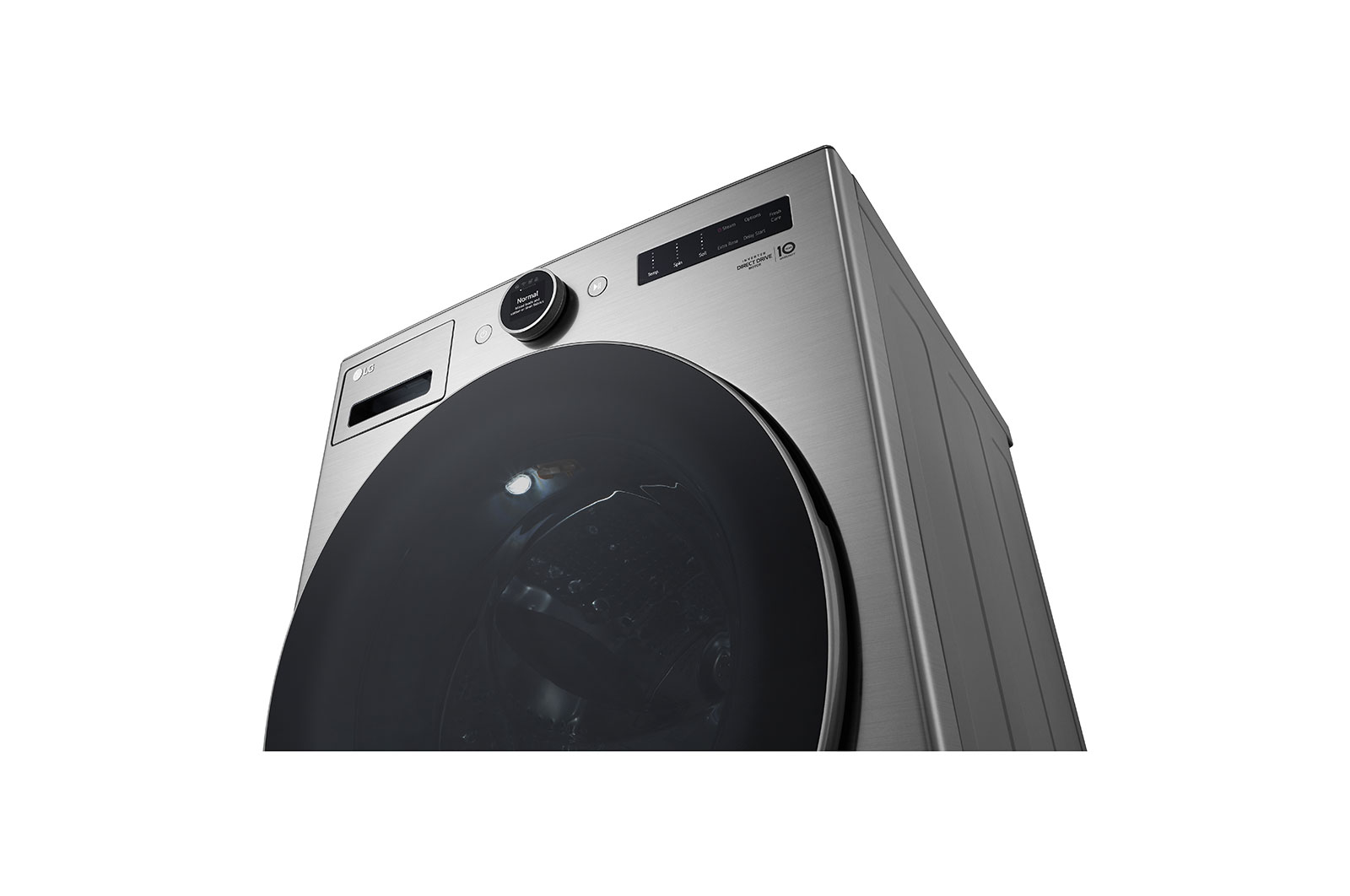 LG 5.2 cu. ft. Capacity Smart Front Load ENERGY STAR<sup>®</sup> Washer with TurboWash<sup>®</sup> 360° and AI DD<sup>®</sup> Built-In Intelligence, WM5500HVA
