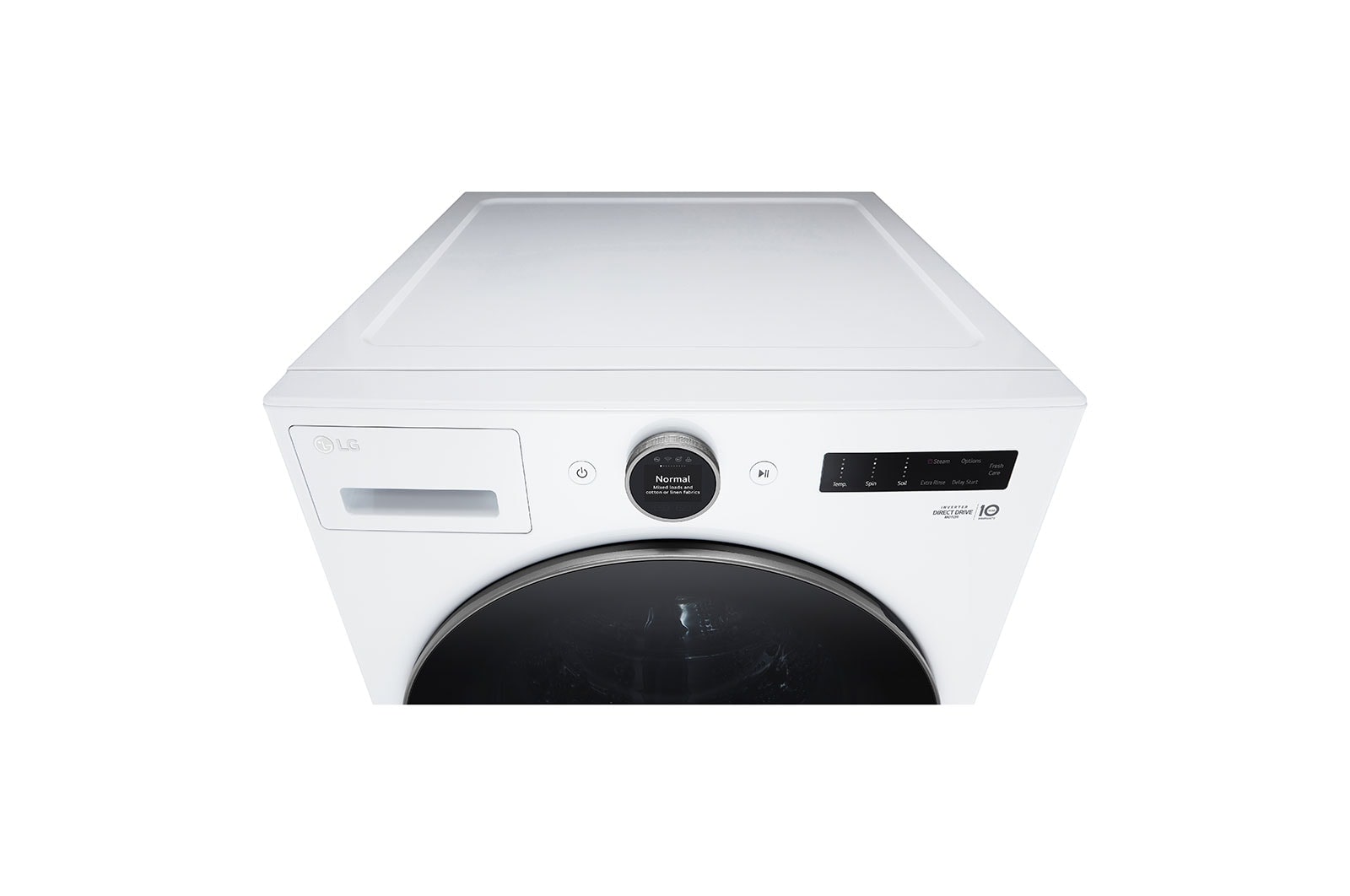 LG 5.2 cu. ft. Capacity Smart Front Load ENERGY STAR<sup>®</sup> Washer with TurboWash® 360° and AI DD® Built-In Intelligence, WM5500HWA