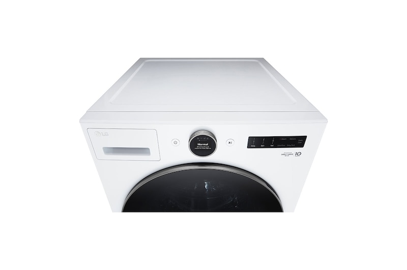 LG Front view of 5.2 cu. ft. Capacity Smart Front Load ENERGY STAR®Washer with TurboWash® 360°, WM5500HWA, WM5500HWA