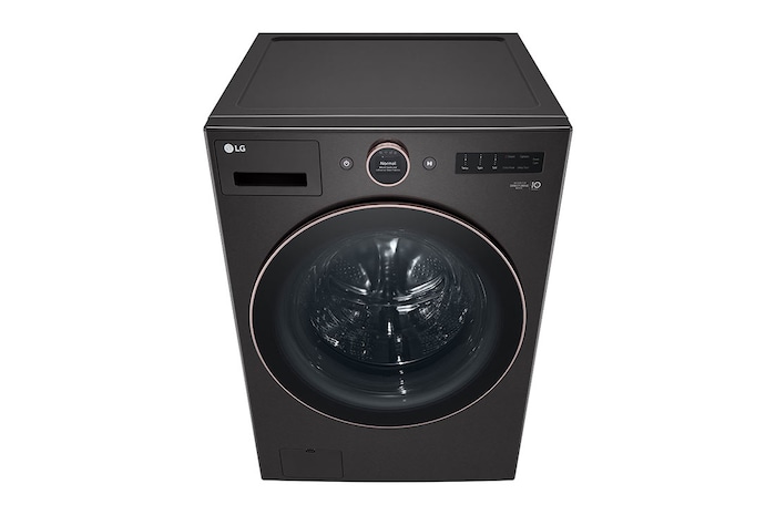 LG 5.8 cu. ft. Mega Capacity Smart Front Load ENERGY STAR<sup>®</sup> Washer with TurboWash<sup>®</sup>360° and AI DD™ Built-In Intelligence, WM6500HBA