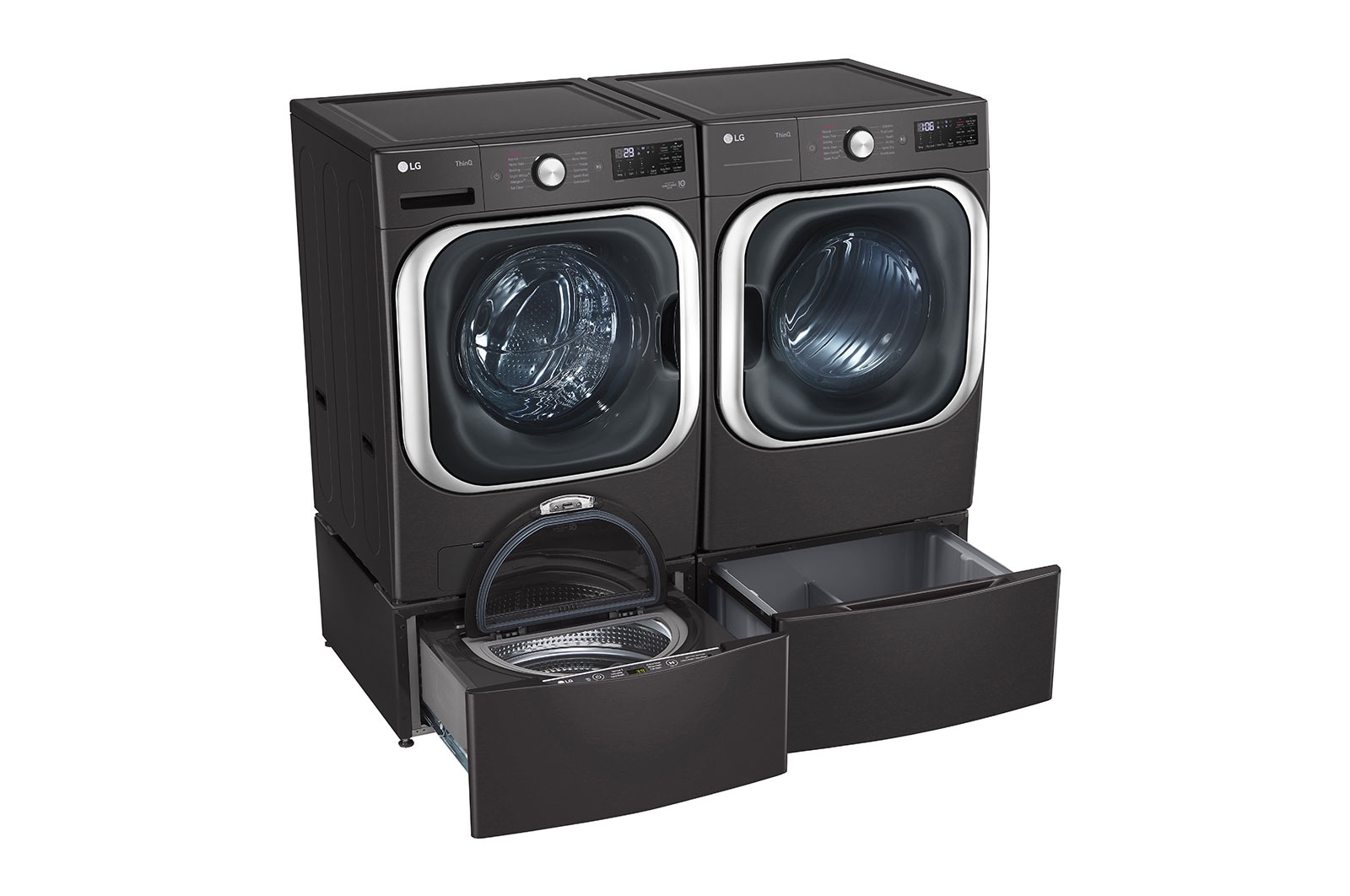 LG 6.0 cu. ft. Mega Capacity Smart wi-fi Enabled Front Load Washer with TurboWash<sup>®</sup> and Built-In Intelligence, WM8900HBA