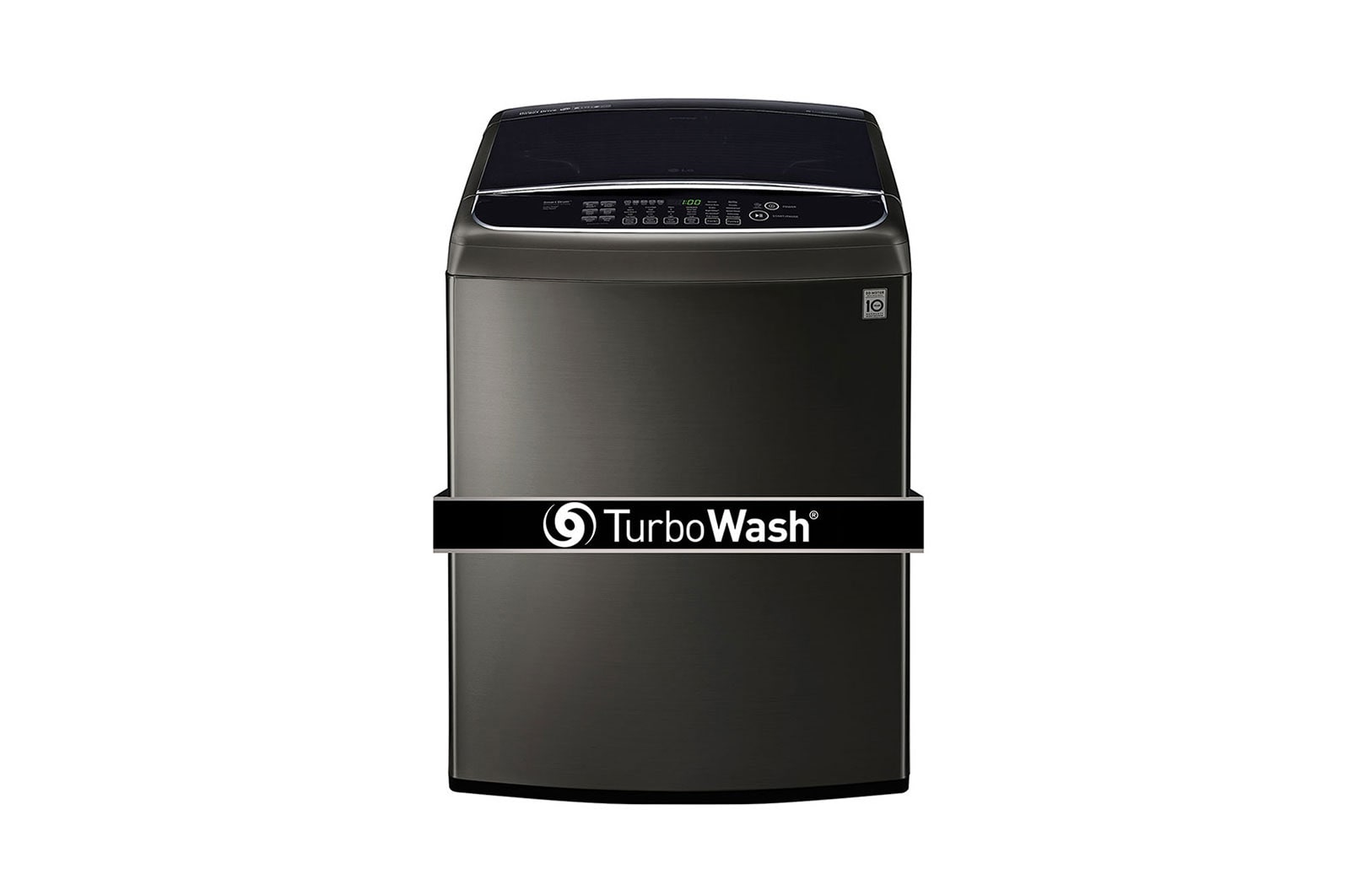 Front view of 5.8 cu.ft Top Load Washer with TurboWash<sup>®</sup> WT1901CK