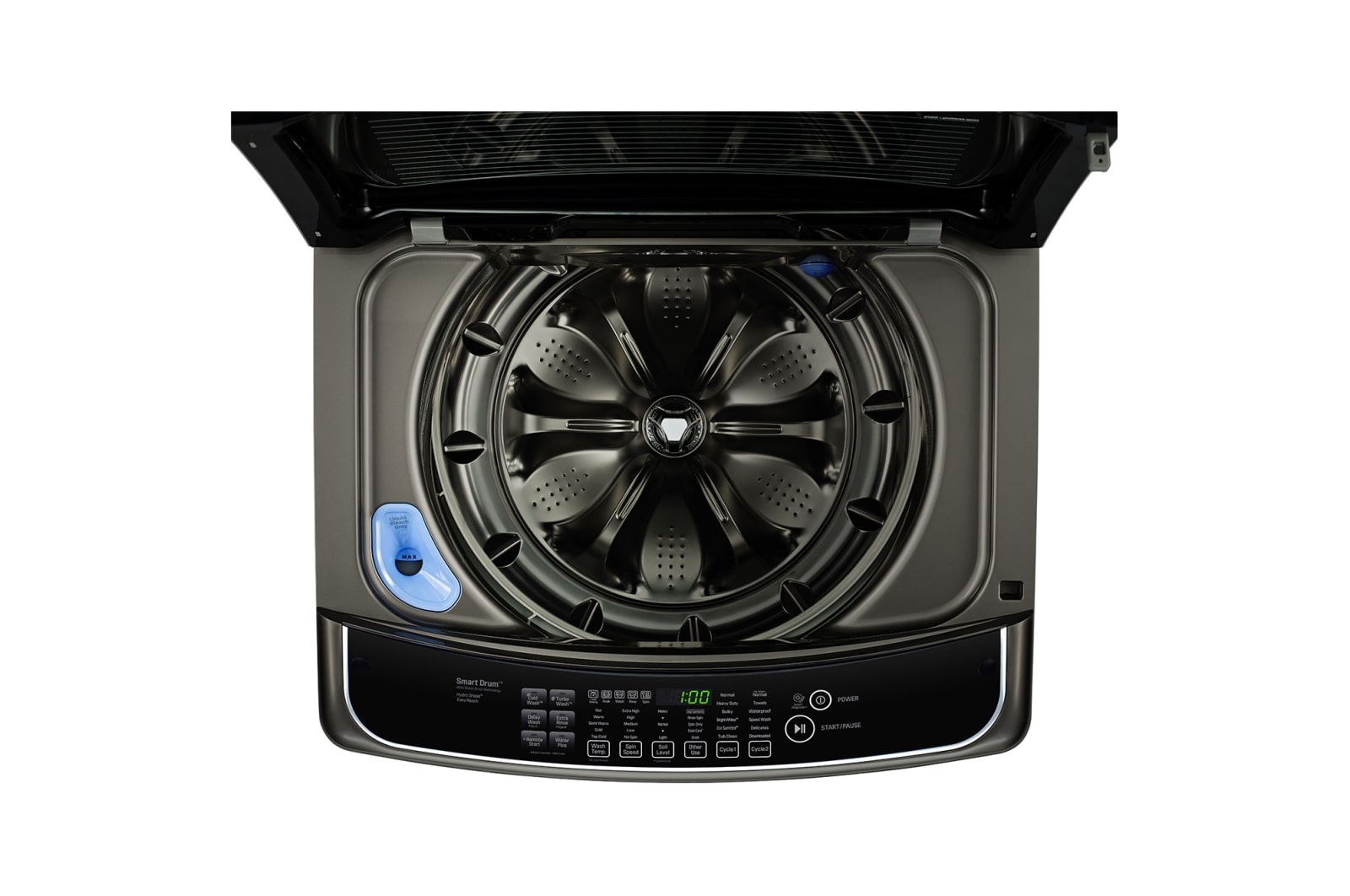 LG 5.8 cu.ft Top Load Washer with TurboWash<sup>®</sup>, WT1901CK