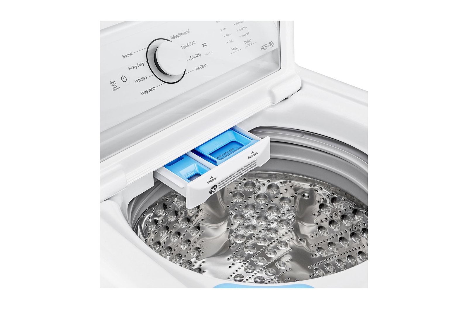 Detergent inlet view