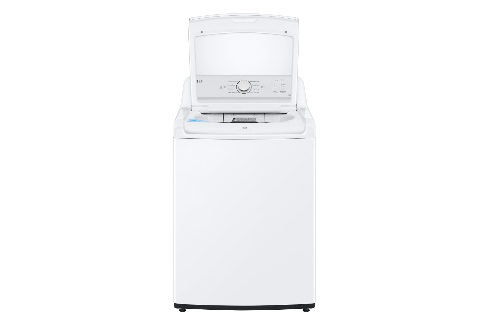 LG 4.8 cu. ft. Capacity Top Load Washer with Agitator and SlamProof Glass Lid, WT6105CW