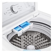 LG 4.8 cu. ft. Capacity Top Load Washer with Agitator and SlamProof Glass Lid, WT6105CW