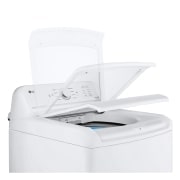 LG 4.8 cu. ft. Capacity Top Load Washer with Agitator and SlamProof Glass Lid, WT6105CW