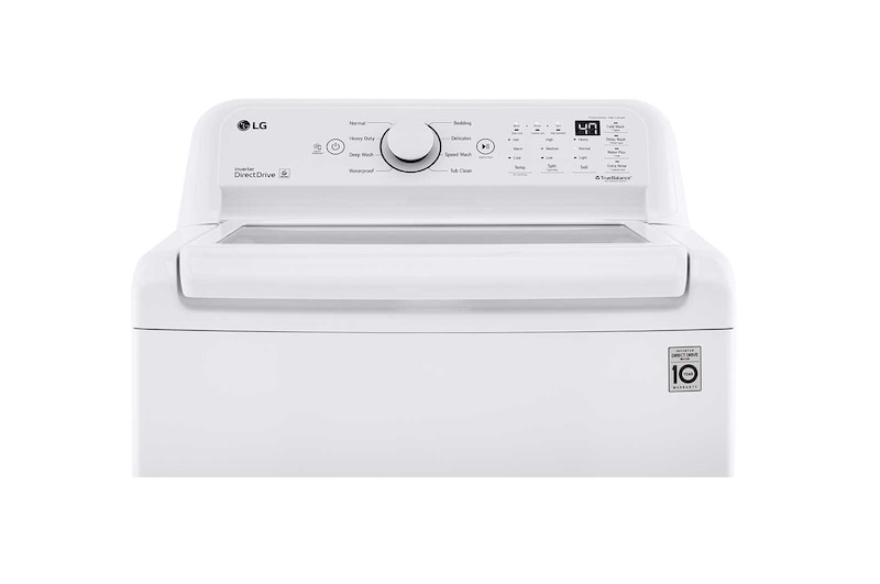 LG 5.2 cu. ft. Ultra Large Capacity Top Load Washer with TurboDrum™ Technology, WT7010CW