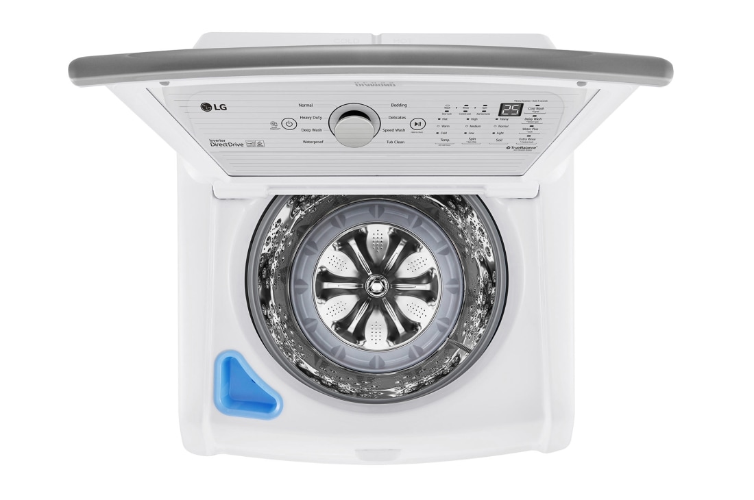 LG 5.8 cu. ft. Mega Capacity Top Load Washer with TurboDrum™ - White, WT7150CW