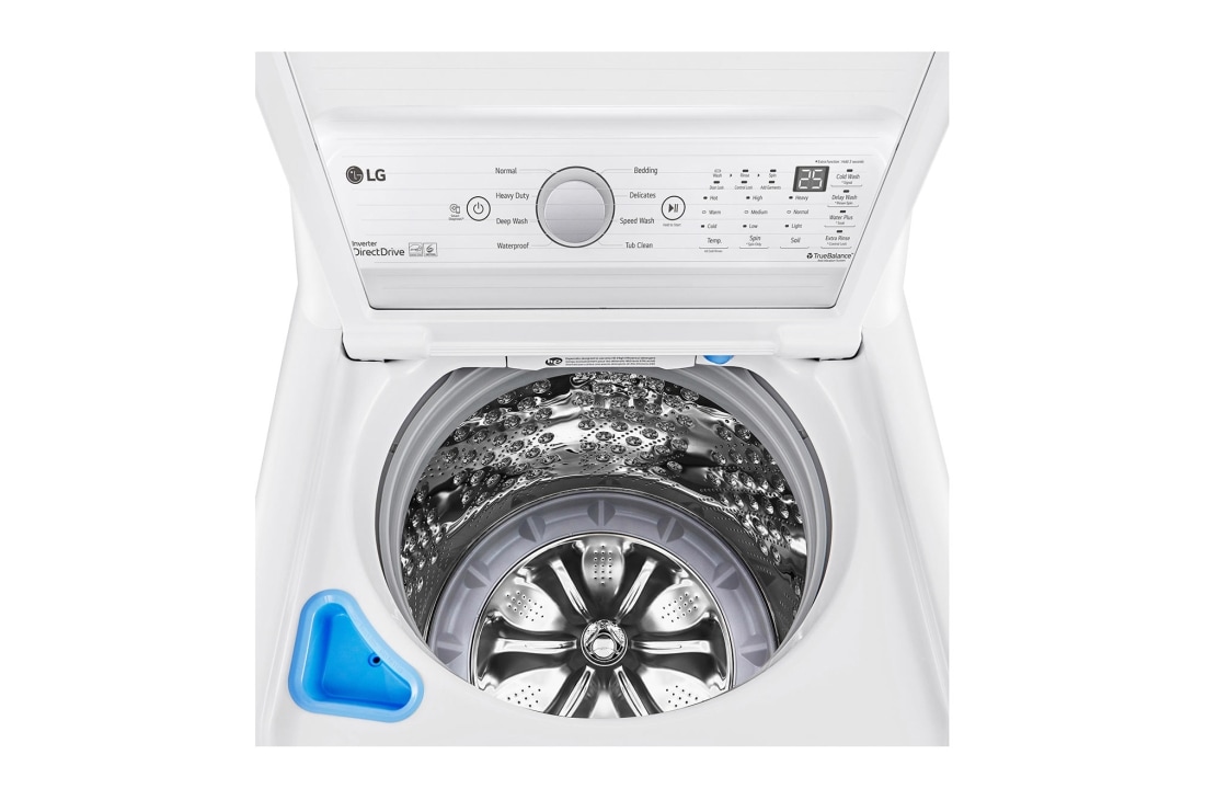 LG 5.8 cu. ft. Mega Capacity Top Load Washer with TurboDrum™ - White, WT7150CW