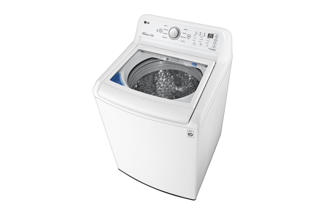 LG 5.8 cu. ft. Mega Capacity Top Load Washer with TurboDrum™ - White, WT7150CW