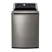 Front view of 6.0 cu. ft. High Efficiency Top Load Steam Washer with TurboWash Technology WT7600HVA