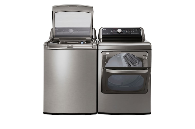 LG 6.0 cu. ft. High Efficiency Top Load Steam Washer with TurboWash Technology, WT7600HVA