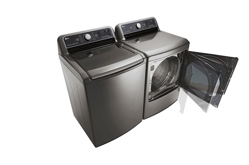 LG 6.0 cu. ft. High Efficiency Top Load Steam Washer with TurboWash Technology, WT7600HVA