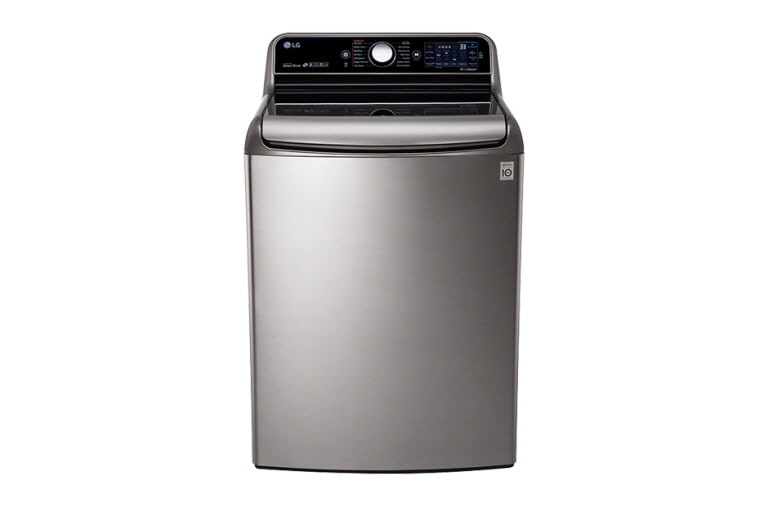 Front view of WORLD’S LARGEST 6.6 CU.FT. CAPACITY HIGH EFFICIENCY TOP LOAD WASHER WT7700HVA