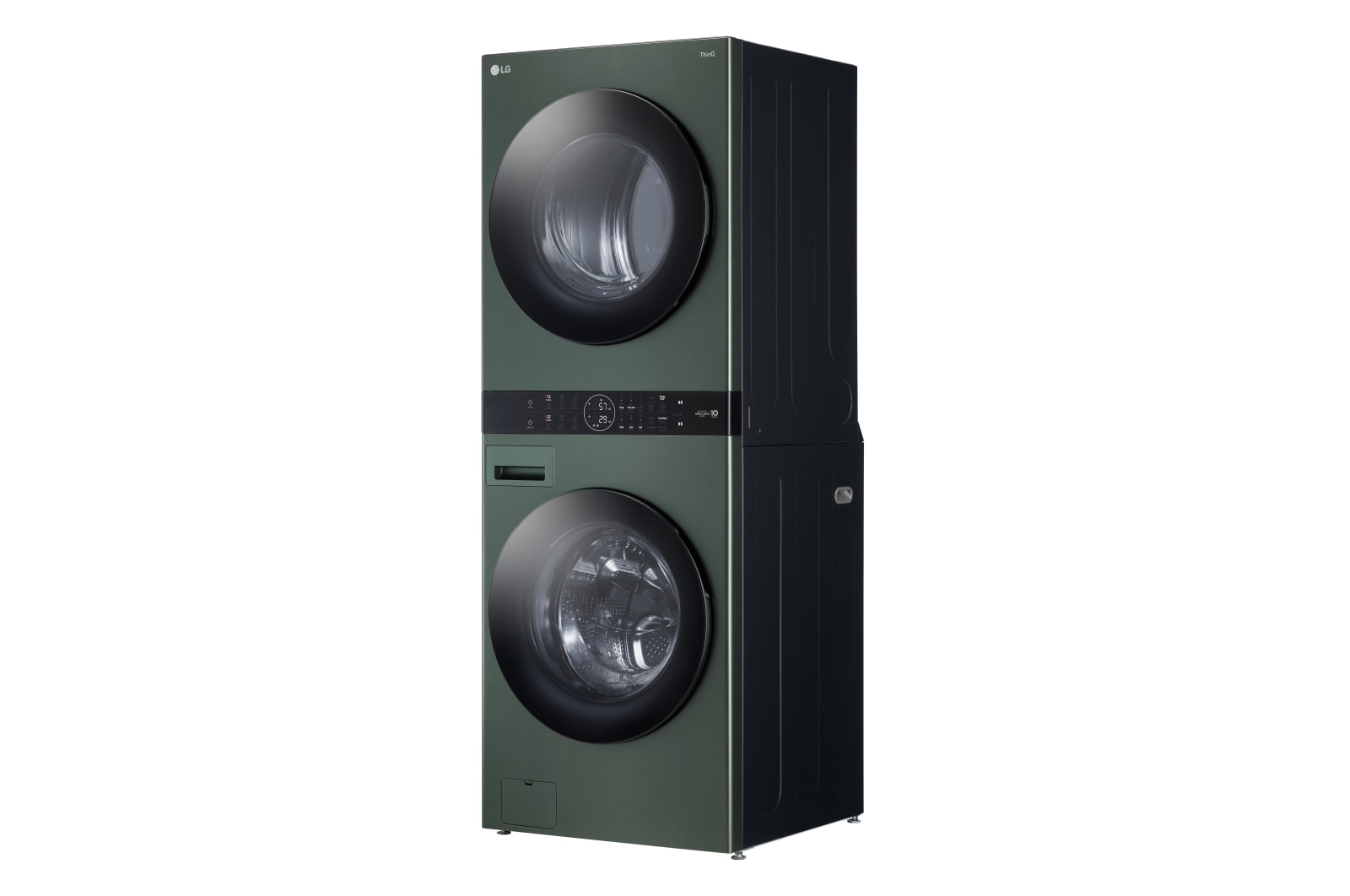 LG Single Unit Front Load LG WashTower™ with Centre Control™ 5.2 cu. ft. Washer and 7.4 cu. ft. Electric Dryer, WKEX200HGA