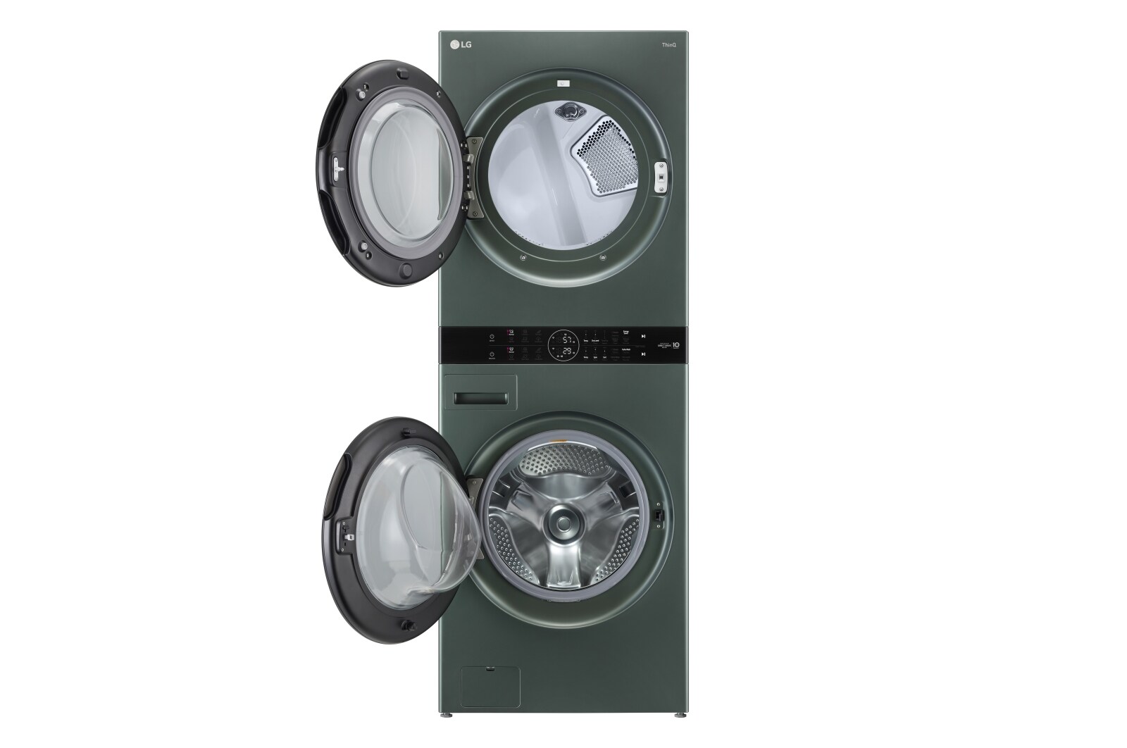 LG Single Unit Front Load LG WashTower™ with Centre Control™ 5.2 cu. ft. Washer and 7.4 cu. ft. Electric Dryer, WKEX200HGA