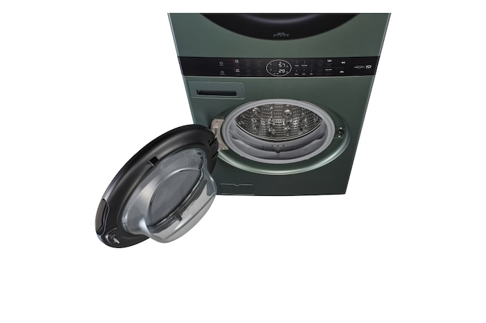 LG WashTower® with Centre Control™ 5.2 cu. ft. Washer and 7.4 cu. ft. Electric Dryer, WKEX200HGA