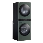 LG Single Unit Front Load LG WashTower™ with Centre Control™ 5.2 cu. ft. Washer and 7.4 cu. ft. Electric Dryer, WKEX200HGA