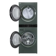 LG Single Unit Front Load LG WashTower™ with Centre Control™ 5.2 cu. ft. Washer and 7.4 cu. ft. Electric Dryer, WKEX200HGA
