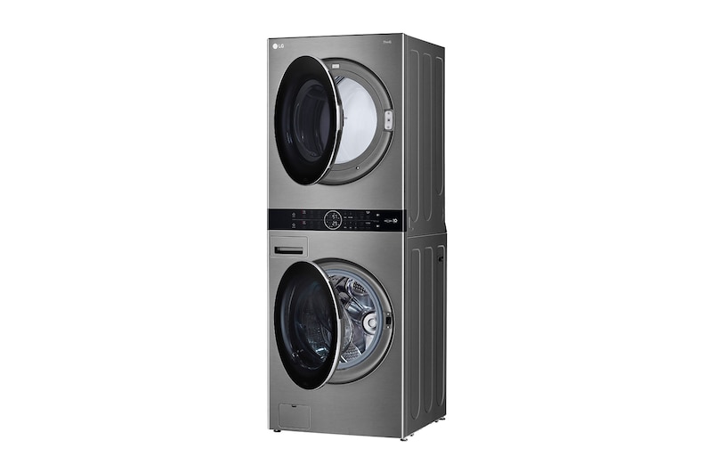LG Single Unit Front Load LG WashTower™ with Centre Control™ 5.2 cu. ft. Washer and 7.4 cu. ft. Electric Dryer, WKEX200HVA
