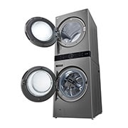 LG Single Unit Front Load LG WashTower™ with Centre Control™ 5.2 cu. ft. Washer and 7.4 cu. ft. Electric Dryer, WKEX200HVA